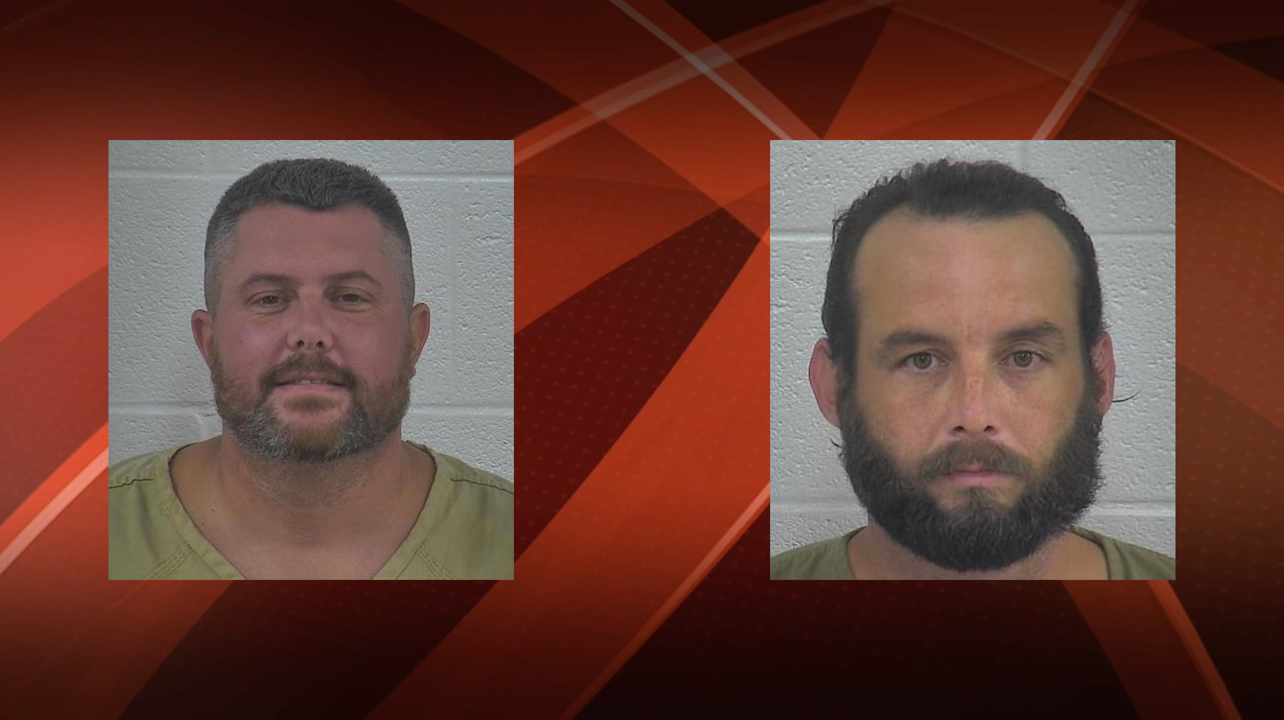 Mugshot of Bryan Overbay, Jeremy Medley (Photo courtesy Laurel Co. Sheriff's Office)