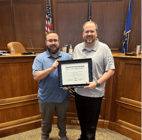 Chris Iseral, Chief Information Officer and Morris Slone, Systems Application Specialist