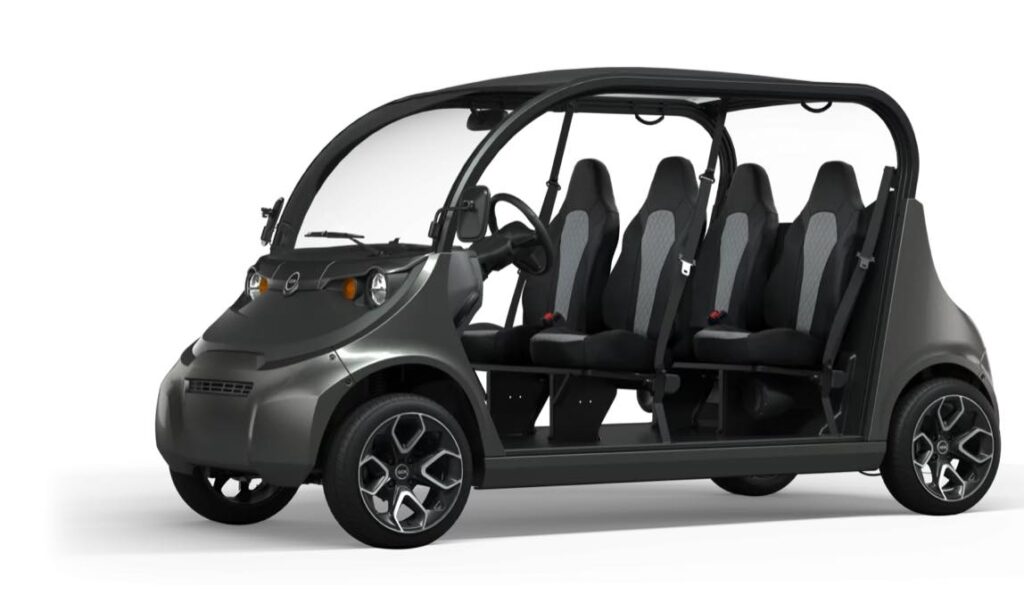 Low Speed Vehicles like this GEM e4 (stock photo)