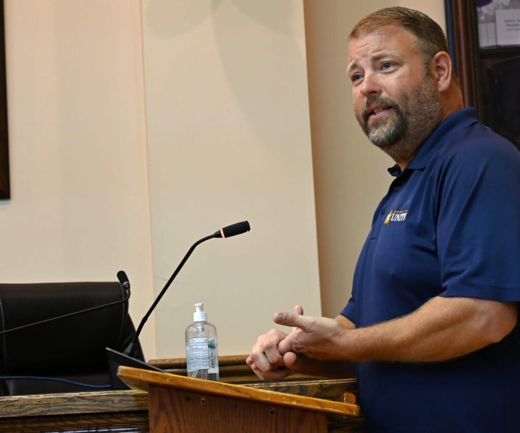 Carl Varney, area prevention coordinator for Operation UNITE, a drug prevention nonprofit based in Eastern Kentucky. Photo: Jemi Chew