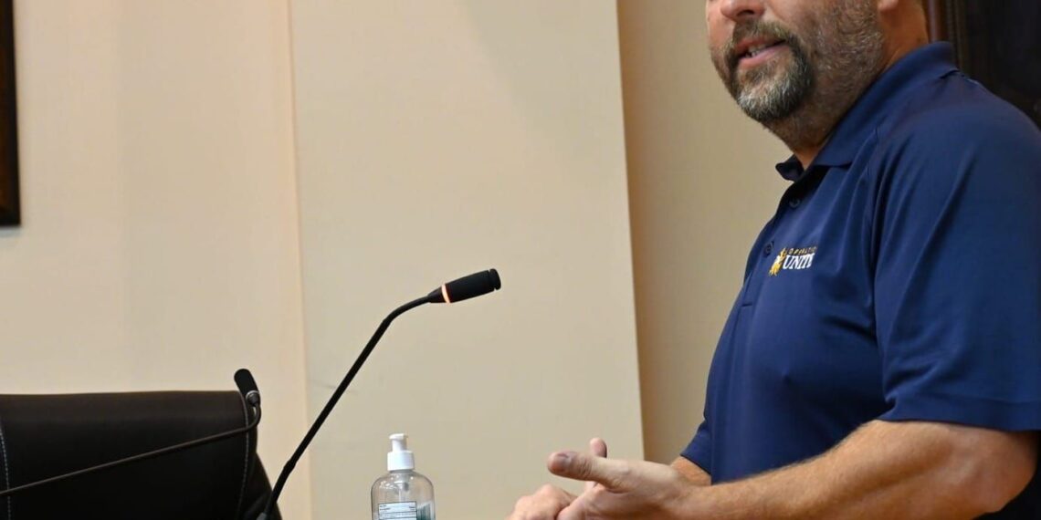 Carl Varney, area prevention coordinator for Operation UNITE, a drug prevention nonprofit based in Eastern Kentucky. Photo: Jemi Chew