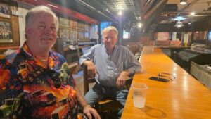 Robbie Robertson and Jack Vanwinkle at The Familly Dog in Richmond, KY
