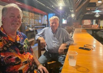 Robbie Robertson and Jack Vanwinkle at The Familly Dog in Richmond, KY